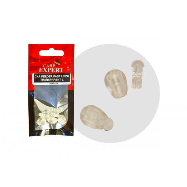 Carp Expert Feeder Fastlock Girella rapida trasparente S
