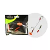 Wizard Monster Surface Livebait Double Monobraid Rig 6/0+8/0 Specimen Terminale per siluro