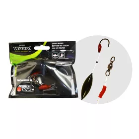   Wizard Monster Upose Mono Bottom Rig 11/0 30gr Round Terminale per siluro