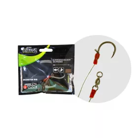   Wizard Monster Classic Braid Rig 8/0 Specimen Terminal per siluro