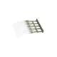 Fermatura di leader con distanziatore 10Pz Kt0083