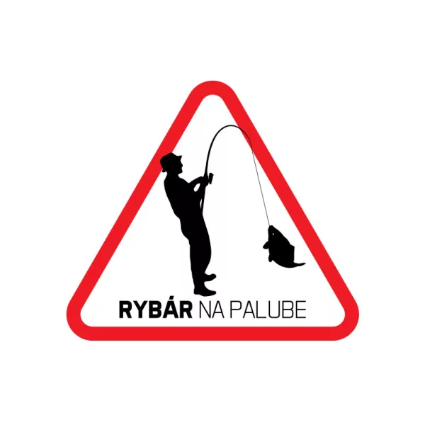 Delphin Adesivo - Rybár na palube