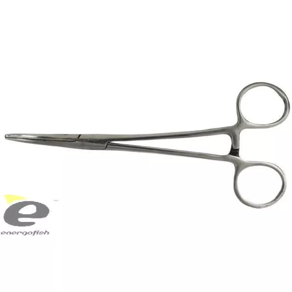 Pinza emostatica curva 15cm