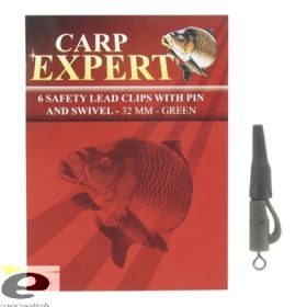 Carp Expert Anello Porta Piombo di Sicurezza, con Girella