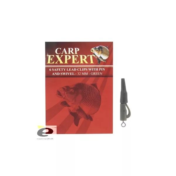 Carp Expert Anello Porta Piombo di Sicurezza, con Girella