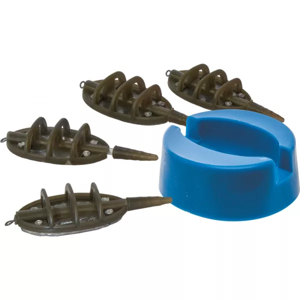 Set Carp Expert Feeder Method Cestino Method 25-35-45-65gr - con attrezzo di riempimento