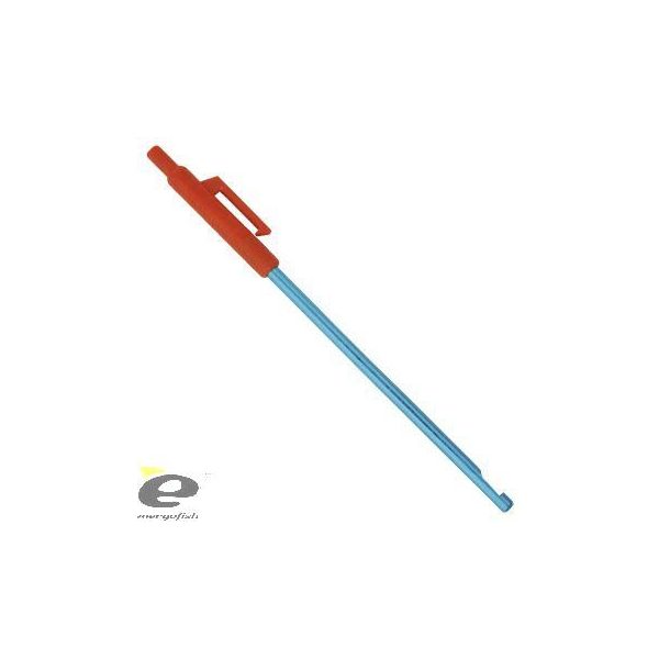 Sgancia-amo Metallo con Pinza in Plastica