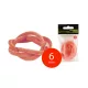 EnergoTeam Gomma per fionda Confezionata 6,00x3,00mm 60cm Rossa