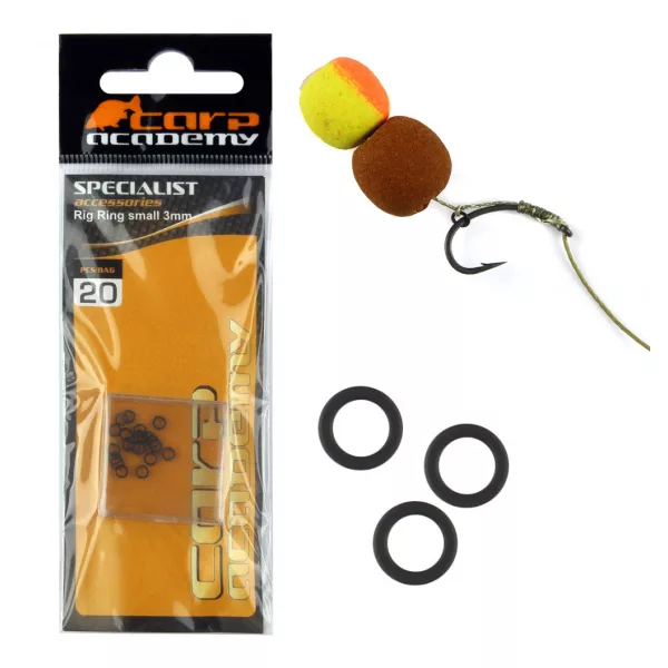 Carp Academy Anello per Amo 3mm 20pz