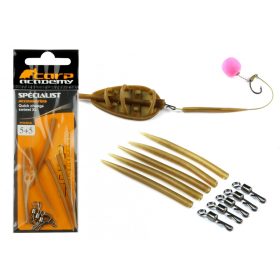 Carp Academy Clip rapida con tubo in silicone XL 5+5db