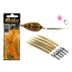 Carp Academy Clip rapida con tubo in silicone XL 5+5db