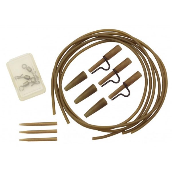 Carp Academy Terminale Completo su Tubo Morbido Marrone 3 pezzi