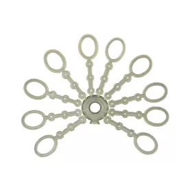 Carp Academy Anello in Silicone per Fissaggio Esca 20pz