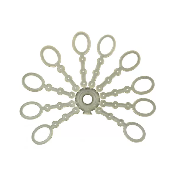 Carp Academy Anello in Silicone per Fissaggio Esca 20pz