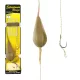 Carp Academy Attrezzatura completa da boilie Nero 6 1pz/confezione Amo da boilie con occhiello e ardiglione