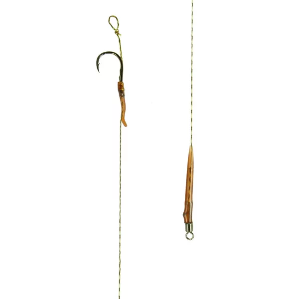 Carp Academy terminale da carpfishing con allineatore per amo Nero 4 Occhiellato Barbigliato Amo da boilie