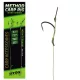 Stég Method Carp terminale con spina Nero 10 2pz/confezione Anellato Barbed Amo pre-legato trecciato