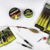 Carp Academy Set Terminale Completo su Treccia con Anima in Piombo con Girella e Clip di Piombo 75cm 35lb 3pz