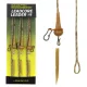 Carp Academy Montatura Leadcore Pre-legata Run Rig con Clip di Piombo 3pz