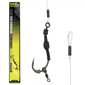   Carp Academy Spinner Rig Fat Crank 6 Amo Spinner con Ardiglione e Occhiello per Boilies