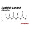 Decoy Worm 13S Rock Fish Limited 4/0 Offset Horog 4db
