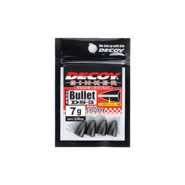 Decoy DS-5 Type Bullet 9,0gr Bullet Ólom 3db