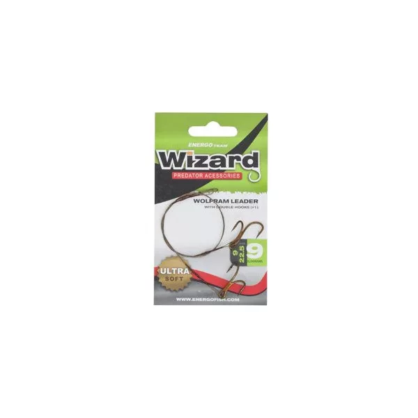 Finale in Tungsteno Con Amo a 2 Punte 6 6Kg 2 pz/Conf