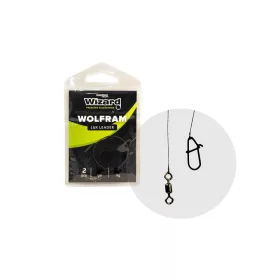   Wizard WOLFRAM LEADER TERMINALE SPINNING 10 KG 20 cm - 2 PZ/CONFEZIONE