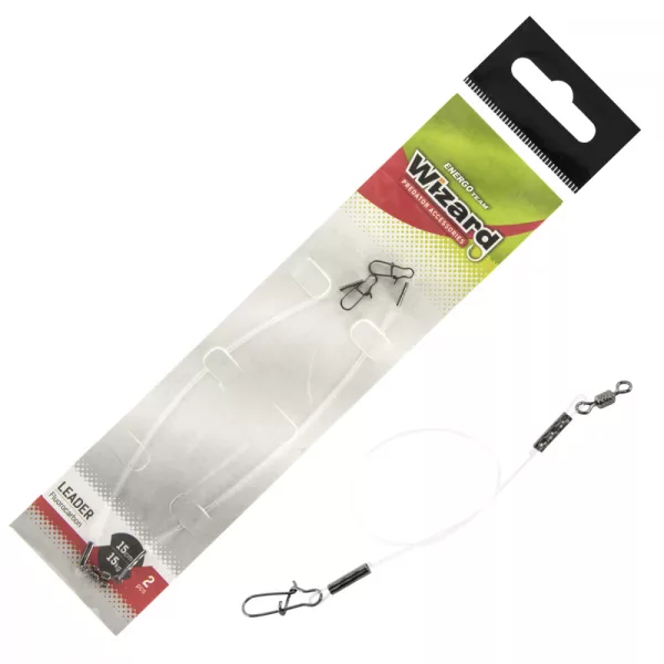 Wizard Fluorocarbon Terminale 6 15Kg 2pz/conf