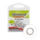 Wizard Grizzly Anello Portachiavi Bordato Nichel 2