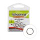 Wizard Grizzly Anello Portachiavi Bordato Nichel 3