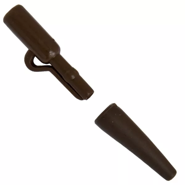 CLIP PER PIOMBO CON STOPPER IN GOMMA CONICO 2X6 PZ/CONF - Clip per piombo