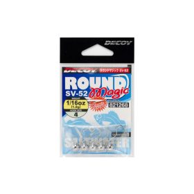 Decoy SV-52 Round Magic #4 1,8gr Jig Fej 5db
