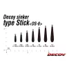 Decoy DS-6 Sinker Type Stick 2,5gr Drop Shot Ólom 5db