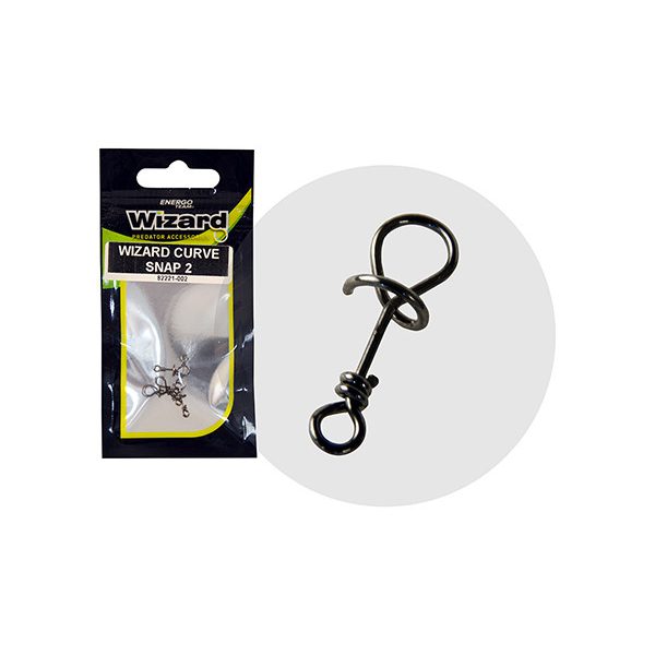 Wizard Moschettone a spirale 3 5pz