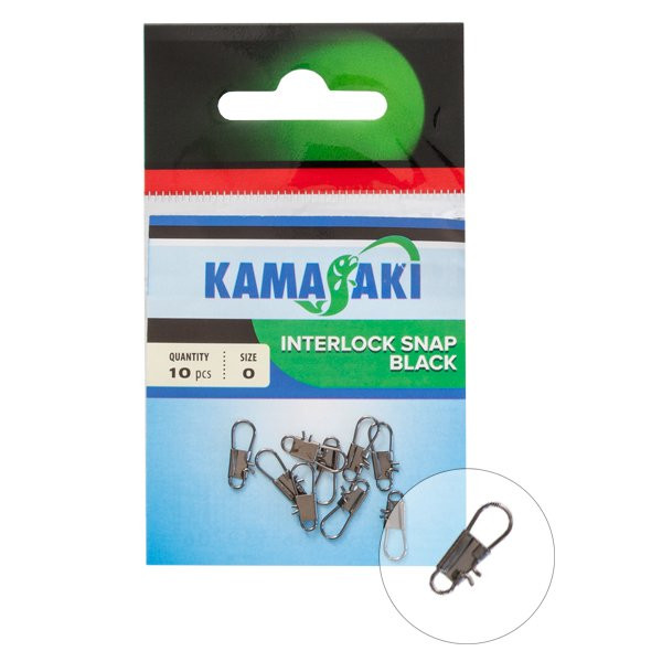 Kamasaki Interlock Snap Confezionato 2 10Db/Cs