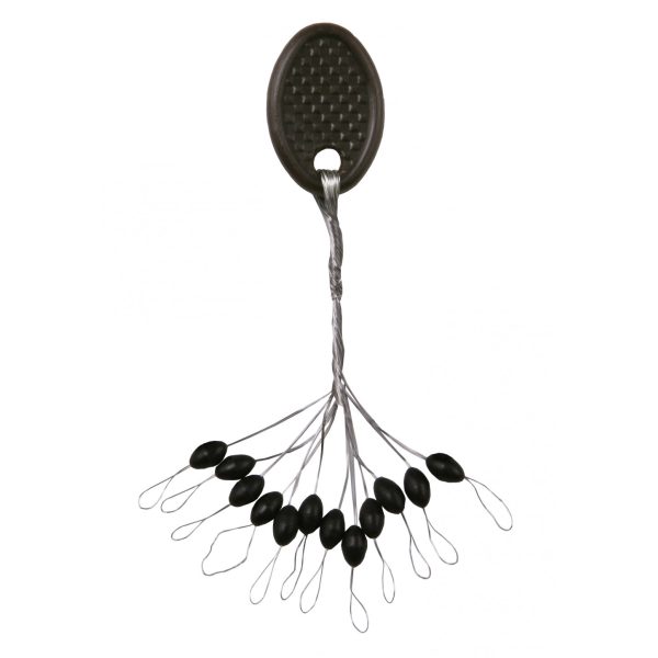 Nevis Stopper in Gomma Nero M 5x2,5mm 12 pz