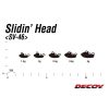 Decoy SV-46 Slidin Head 3,5gr Jig Fej Ólom 4db