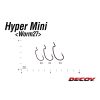 Decoy Worm 27 KG Hyper Mini 6 Offset Horog 9db