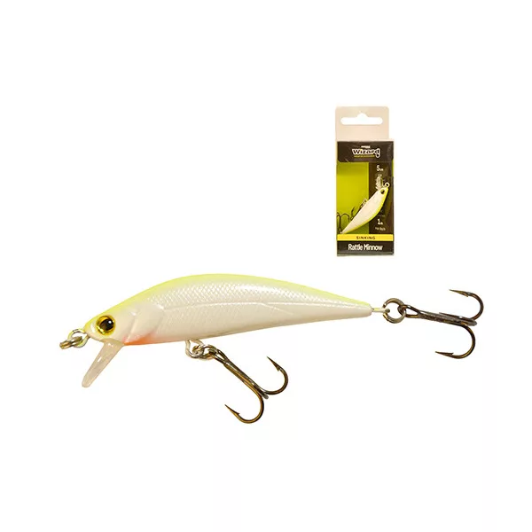 Wizard Rattle Minnow Affondante WY 5cm 3,5gr Wobbler