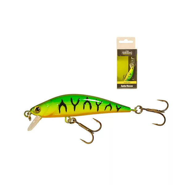 Wizard Rattle Minnow Affondante CT 5cm 3,5gr Wobbler