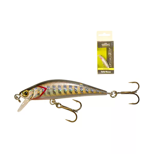 Wizard Rattle Minnow Affondante S 5cm 3,5gr Wobbler