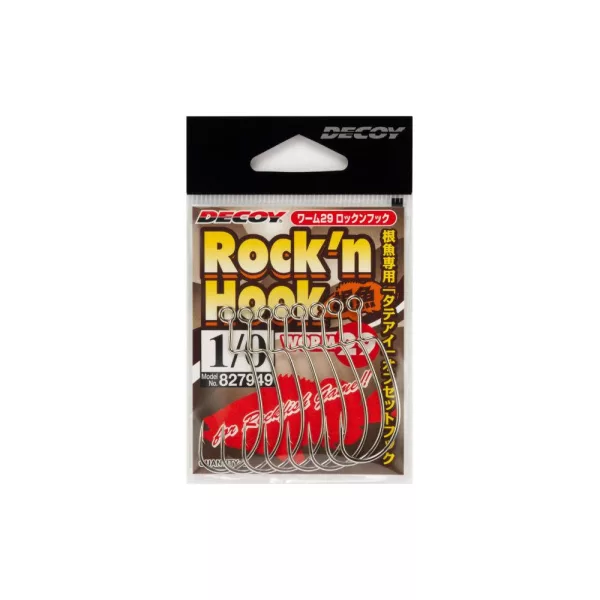 Decoy Worm 29 RockN 2 Offset Horog 9db