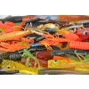 Wizard Soft Lure Mix 50 pezzi Esche Artificiali + 4 pezzi Amo