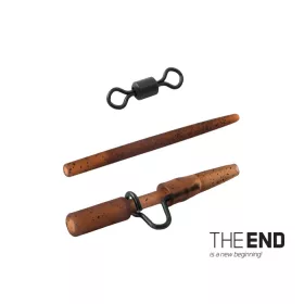 Delphin THE END Set montatura con piombo HEAVY SWIVEL / 5 pz
