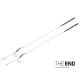 Delphin THE END Boilie rig amo legato / 2 pz 20cm/25lbs/#4