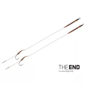 Delphin THE END Boilie rig amo legato / 2 pz 20cm/25lbs/#6
