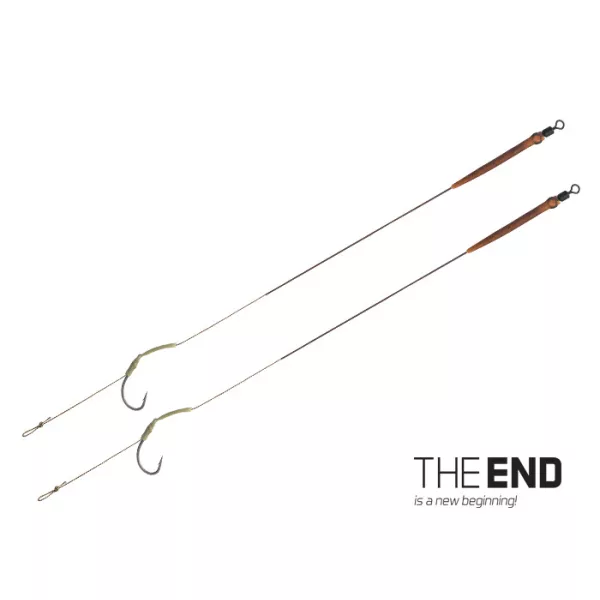 Delphin THE END Skin rig amo legato / 2 pz 20cm/25lbs/#6