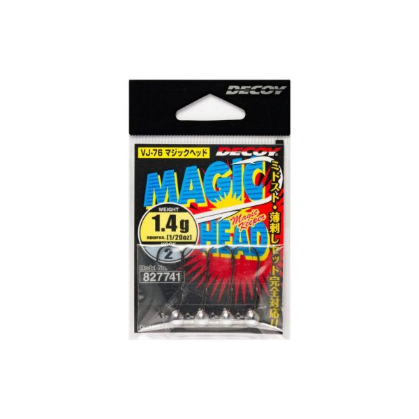Decoy VJ-76 Magic Head #3 3,5gr Jig Fej 4db