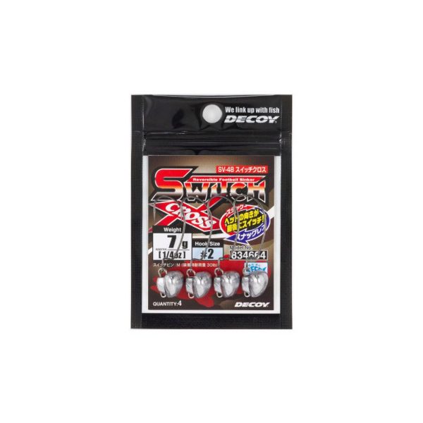 Decoy SV-48 Switch Cross #1/0 11gr Jig Fej 3db